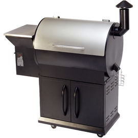 Wood burning Garden charcoal BBQ grill set hot sale;Outdoor Barrel Trolley offset Smoker BBQ Charcoal Grill